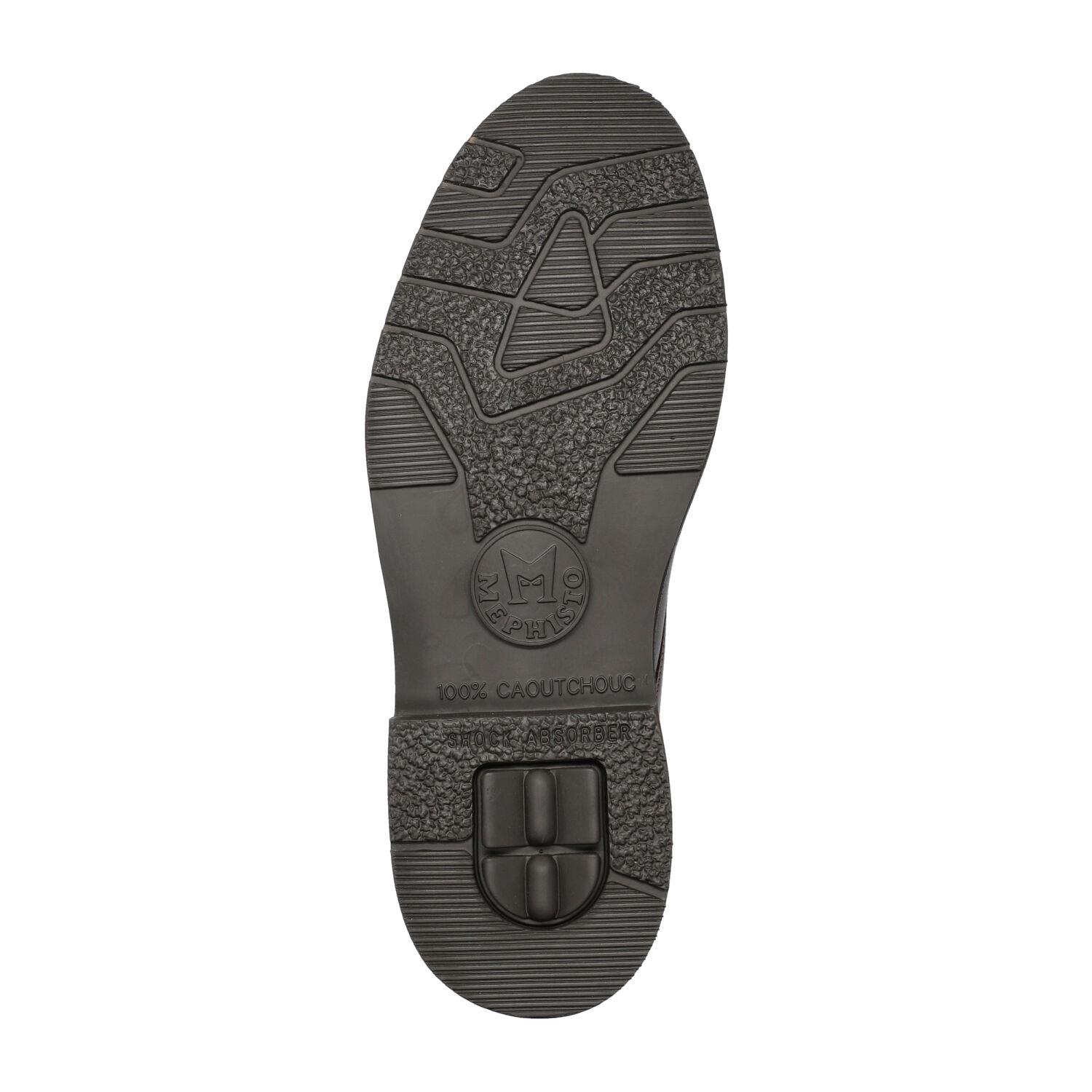 lacets homme modèle Phoebus Cuir Brun Foncé - Mephisto